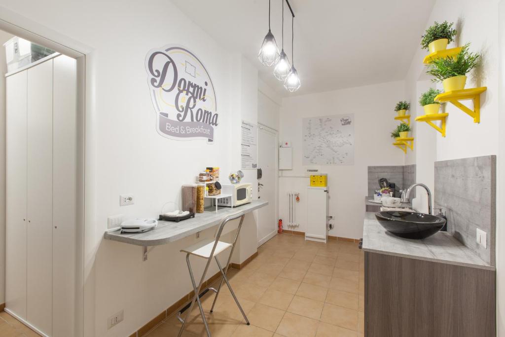Cucina a disposizione degli ospiti